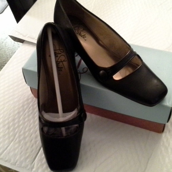 |SOLD| Life Stride Black Mary Jane Shoes 9W - Picture 2 of 8